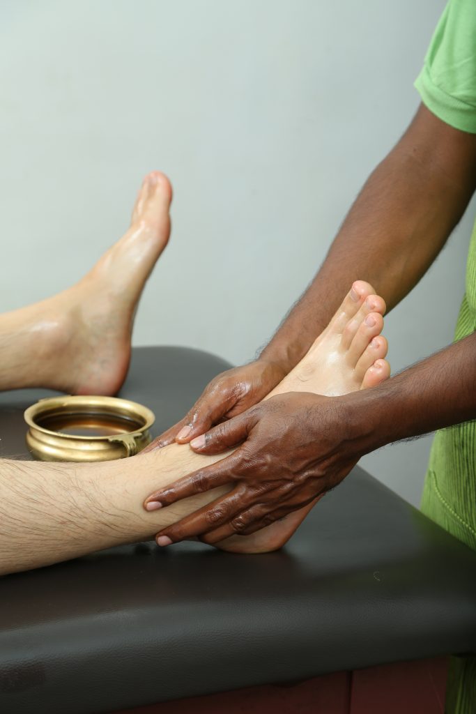 Foot Massage Jojos Prakruthi Ayurveda Spa and Treatment Centre